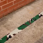 RC3401 Camouflage Anti-Slip Tape on Concrete