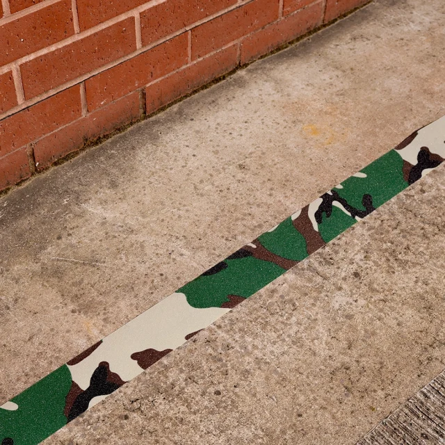 RC3401 Camouflage Anti-Slip Tape on Concrete
