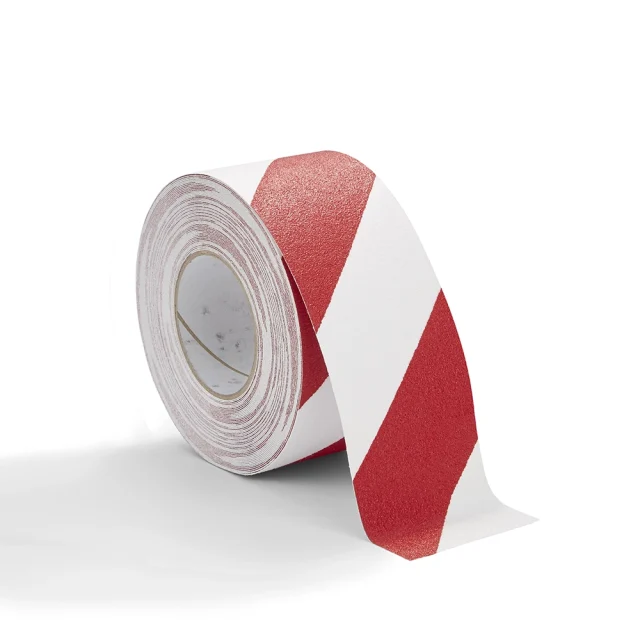RC3401-HAZ - Red / White Hazard Anti-Slip Tape