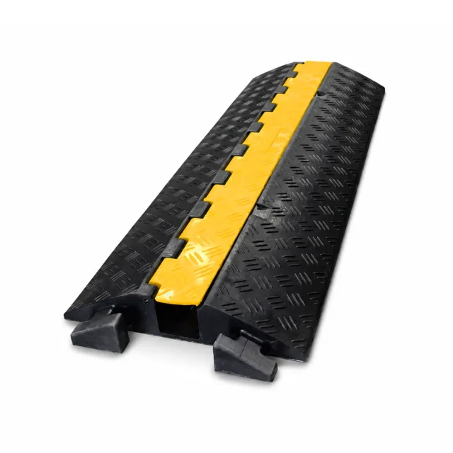 RC-HDCP-320X65 - Heavy-Duty Hi-Vis Cable Protector (1 Channel) - 320mm x 65mm x 0.9m