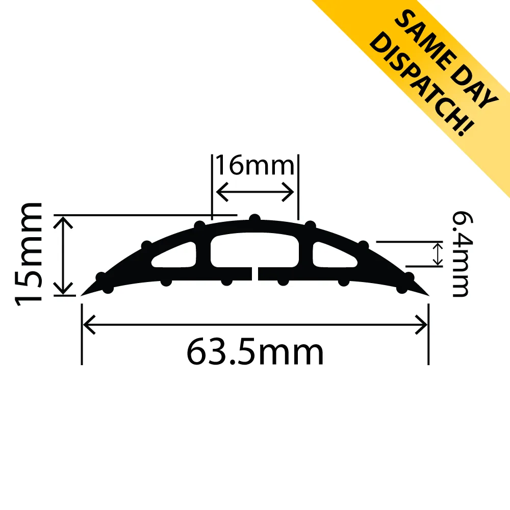 CP-10001 - Cord Protector - 63.5mm x 15mm - Available for same day dispatch