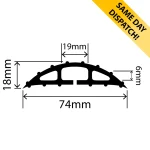 CP-10002 - Cord Protector - 74mm x 18mm - Available for same day dispatch