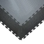 RC04208 - ToughLock Interlocking PVC Tile - Grey & Black