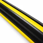 Rubber Corner Guard - 100mm x 100mm x 1m - Cloese up