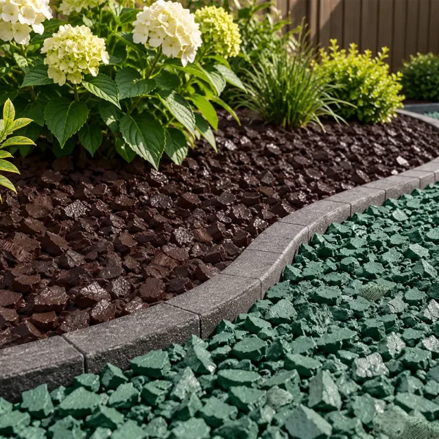 RubbaChip Rubber Chippings - Garden Landscaping
