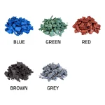 RubbaChip Rubber Chippings - Colour Chart